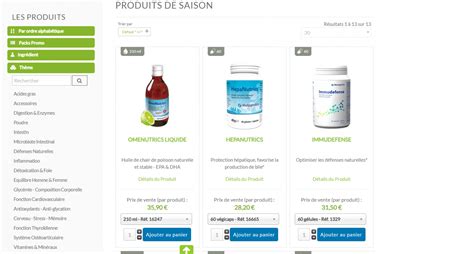 Les derniers avis sur les produits bionutrics .